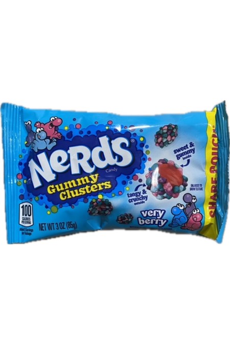 Nerds gummy clusters very berry 85g